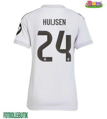 Real Madrid Dean Huijsen #24 Hemmatröja Kvinnor 2025-26 Kortärmad
